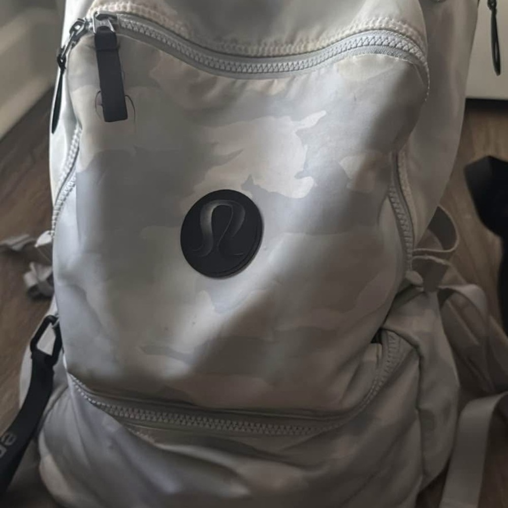 lululemon athletica Camouflage Gray Backpack